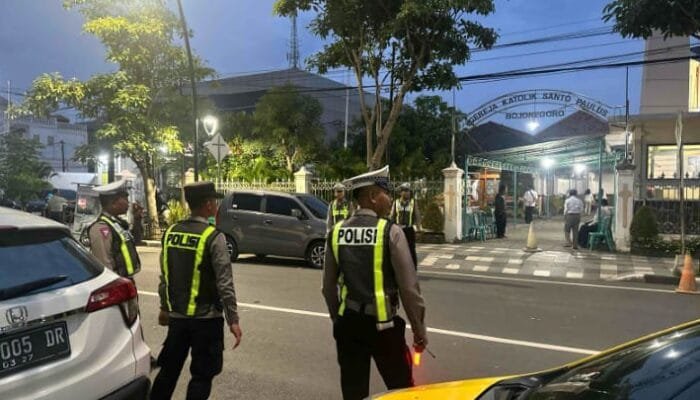 Perayaan Paskah di Bojonegoro Berjalan Khidmat dan Aman, Polres Tuai Pujian