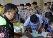 Polres Nganjuk Gelar Tes Urin Mendadak, Pastikan Anggota Bebas Narkoba