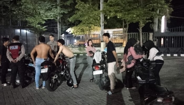 Polres Nganjuk Gagalkan Potensi Kericuhan, 69 Penggembira IKSPI Diamankan