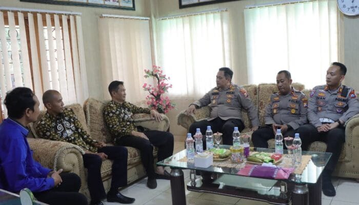Perkuat Sinergi, Kapolres Nganjuk Lakukan Silaturahmi ke Kejaksaan dan Pengadilan