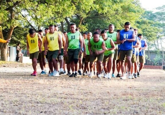 Jaga Fisik Tetap Prima, Kodim Bojonegoro Gelar Garjas Periodik I 2025