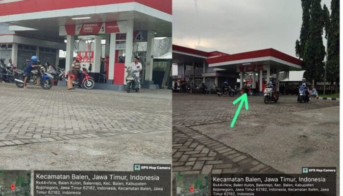 SPBU di Bojonegoro Diduga Layani Pengangsu BBM Subsidi Pakai Motor Modif, Operator Diduga Kongkalikong