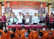 Polisi Banyumas Tangkap Residivis Bawa 15 Paket Sabu Hampir 2 Kg