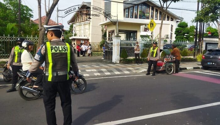 Ibadah Kenaikan Isa Almasih di Bojonegoro Aman, Ini Peran Penting Polisi