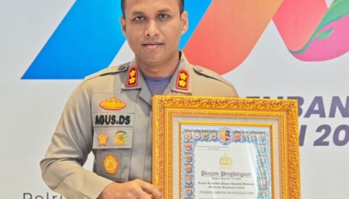 Tak Hanya Tangguh di Lapangan, Polisi Lamongan Ini Juara Nasional Bela Diri