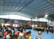 Nggak Cuma Jaga Keamanan, Polisi Lamongan Adu Skill Futsal di Kapolres Cup