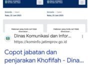 Gubernur Khofifah Absen dari KPK, Muncul Serangan Siber ke Situs Pemprov Jatim