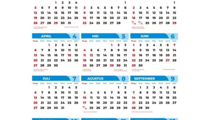 Banyak Libur di Awal Tahun, Inilah Kalender Merah Indonesia Tahun 2025