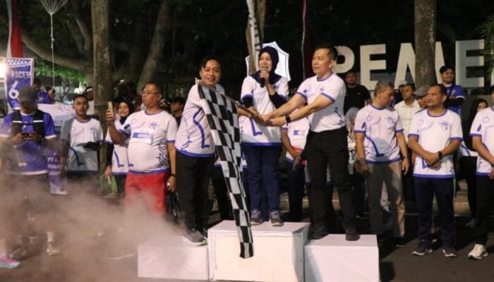 Night Run Penuh Cahaya dan Semangat, Bojonegoro Catat Sejarah Baru