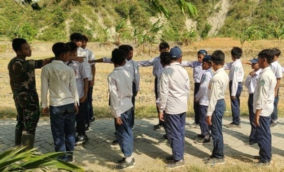 TMMD Bojonegoro Tak Hanya Bangun Jalan, Tapi Juga Masa Depan Anak Bangsa