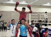 Debut Muaythai Berbuah Manis, Bojonegoro Sabet Emas di Porprov Jatim