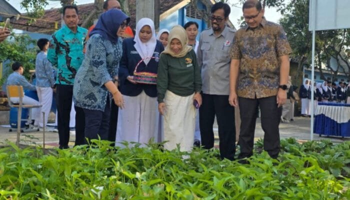 Diresmikan Disdik Jatim, SMA Ini Jadi Contoh Ketahanan Pangan Nasional