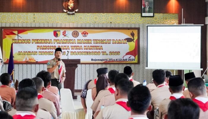 Kodim Bojonegoro dan Kwarcab Kompak Cetak Generasi Tangguh