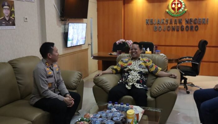 Baru Menjabat Kapolres Bojonegoro Langsung Sambangi Kajari, Ini Tujuannya