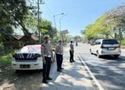 Satlantas Nganjuk Turun ke Jalan, Operasi Patuh Hantam Pelanggar Lalu Lintas