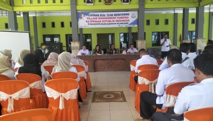 Kejaksaan Gandeng Kades di Bojonegoro Pantau Dana Desa Lewat Sistem Digital