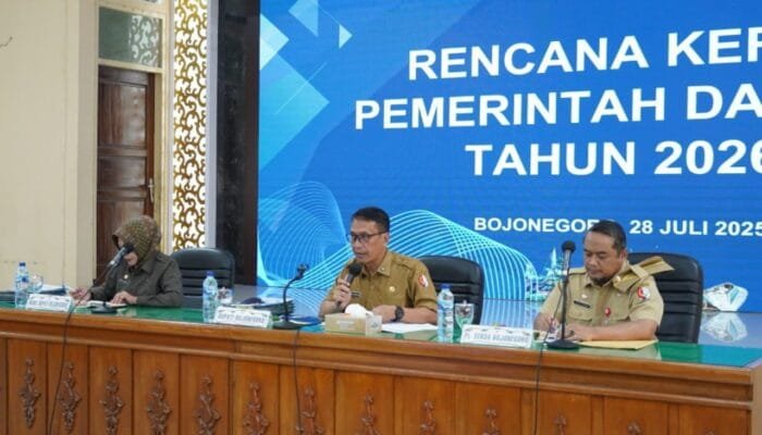 Penyusunan RKPD 2026 Resmi Dimulai, Ini Target Besar Bupati Bojonegoro
