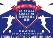 Sambut HUT RI ke-80, Desa-Desa di Kedungadem Bojonegoro Siap Adu Gengsi di Lapangan Hijau