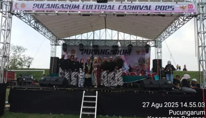 Desa Pucangarum Heboh, Pawai Budaya Disulap Jadi Festival Sound Horeg dan Tarian Nusantara