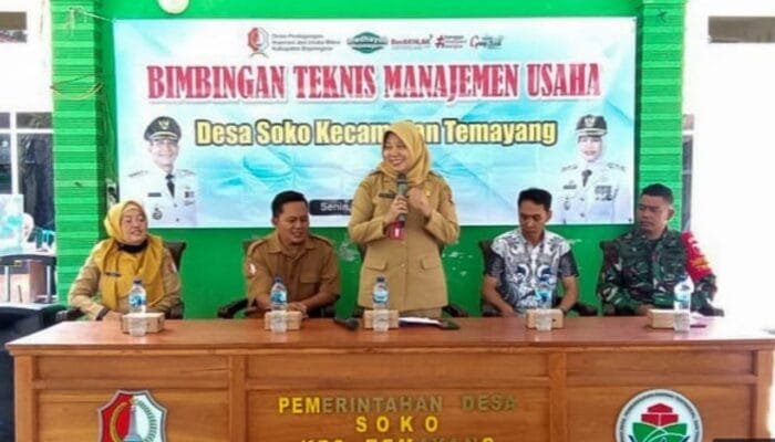 Bimtek Seru di Desa Soko, UMKM Dapat Ilmu Manajemen dan Strategi Jualan ala Profesional
