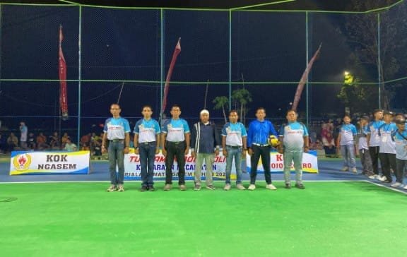 Cetak Atlet Voli Berbakat, KEJURCAM 2025 Ngasem Resmi Bergulir
