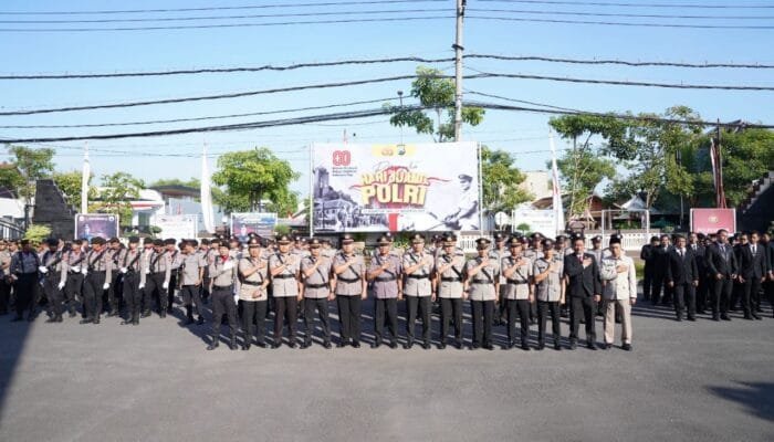 Peringatan Hari Juang Polri di Bojonegoro: Ini Pesan Wakapolres Yoyok