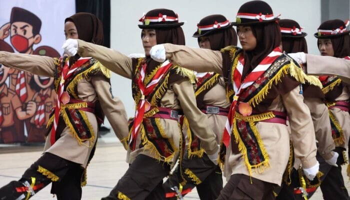 Dua Hari Bertanding, Pramuka Bojonegoro Tunjukkan Disiplin dan Kekompakan Luar Biasa
