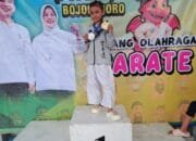 Karateka 10 Tahun dari Bojonegoro Tumbangkan Lawan di POPKAB 2025