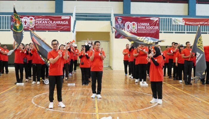 Kejari Kota Batu Gelar Pekan Olahraga, Wujudkan Transformasi Kejaksaan Menuju Indonesia Maju