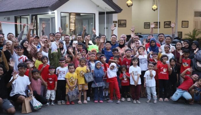 Keluarga Besar Polres Kediri Kota Ramaikan Lomba HUT RI ke-80