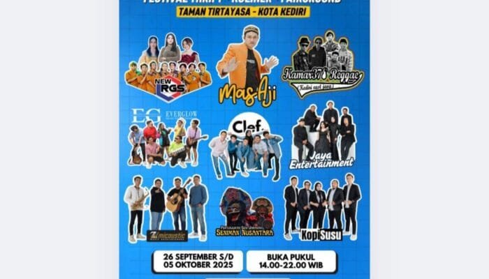 Festival Paling Hits di Kediri! Harmoni Market 2025 Sajikan Thrift, Kuliner, dan Fairground