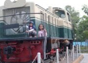 Wisata Gratis di Pusat Kota, Taman Lokomotif Bojonegoro