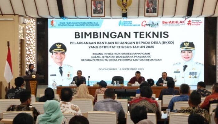 Pemkab Bojonegoro Kucurkan Dana APBD Rp 806 Miliar untuk Bangun Infrastruktur Desa