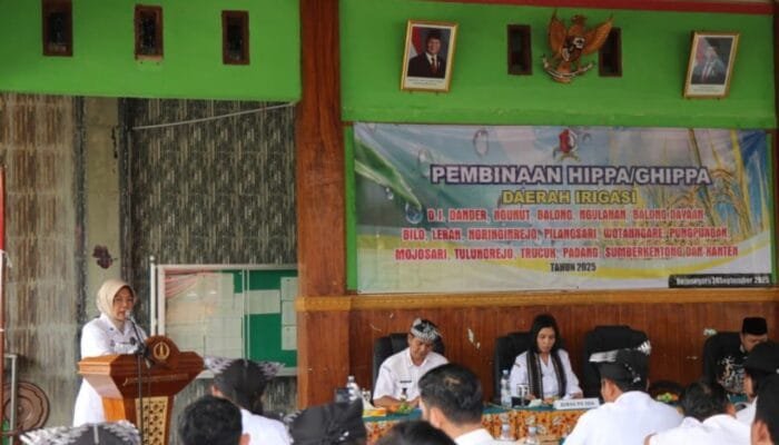 HIPPA Bojonegoro Dibekali Strategi Tata Kelola Air, Produktivitas Padi Digenjot