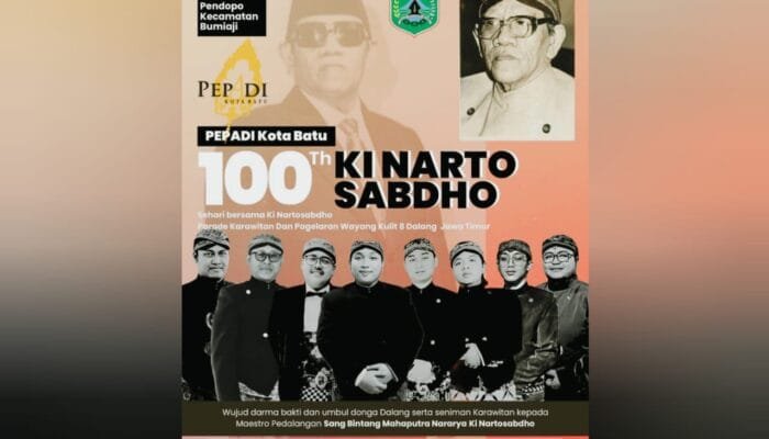 Warisan Abadi Ki Narto Sabdho: PEPADI Kota Batu Gelar Parade Karawitan dan Wayang Kulit