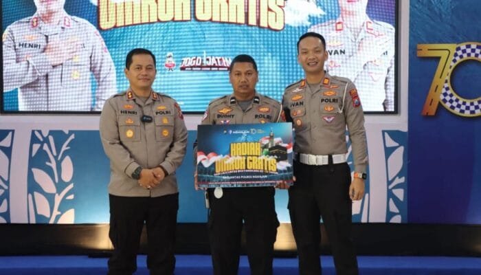 Anggota Satlantas Nganjuk Terpilih Umroh Gratis di HUT Lalu Lintas