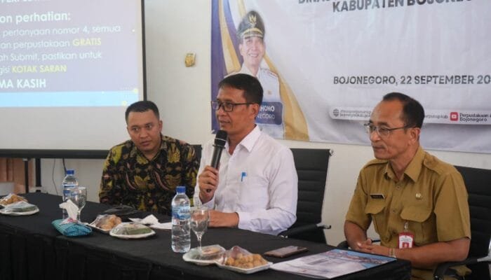 50 Pustakawan Ikuti Bimtek, Bupati Bojonegoro: Perpustakaan Harus Jadi Agen Literasi