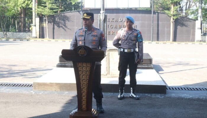 Instruksi Kapolres Nganjuk: Jaga Mako Obyek Vital dan Gedung Negara Tanpa Kompromi