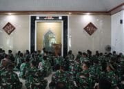 Doa Bersama TNI di Bojonegoro: Warga Jangan Mudah Terprovokasi Isu Medsos