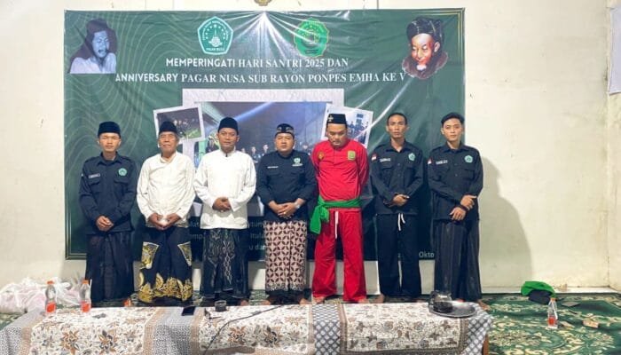 Lestarikan Warisan Leluhur, Santri Pagar Nusa Balen Teguhkan Komitmen Bela Ulama dan NKRI