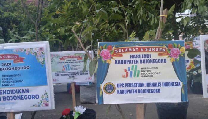Simbol Persatuan, Pohon Beringin dari PJI Bojonegoro Warnai HJB ke-348