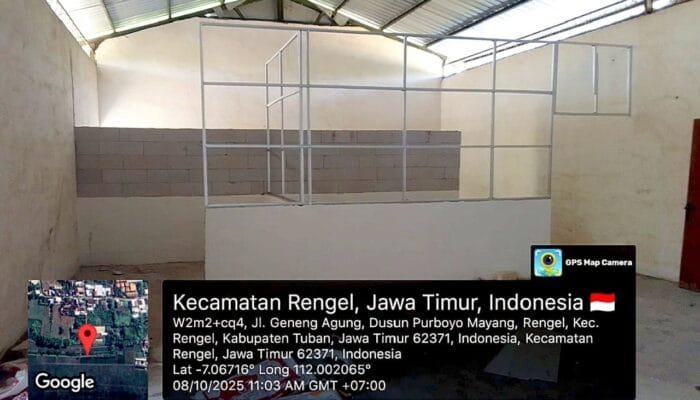 Pemdes Rengel Tuban Kecele, Dapur Makanan Bergizi Gratis Berdiri Tanpa Koordinasi