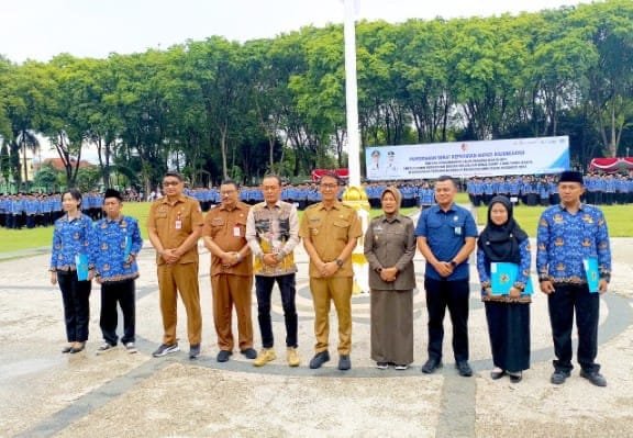 Ribuan ASN Baru Bojonegoro Terima SK: Waspada, PPPK Bisa Tak Diperpanjang