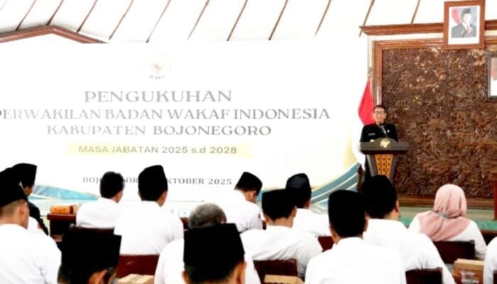 Bupati Bojonegoro Minta BWI Bekerja Profesional dan Akuntabel