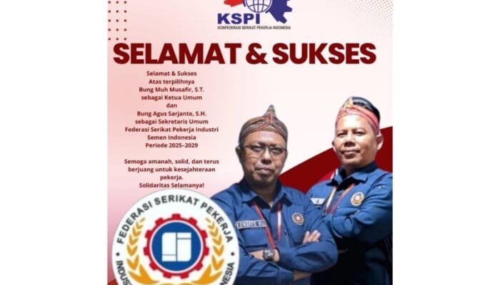 Said IIqba Apresiasi Pergantian Kepemimpinan FSP ISSI, Dukung Perjuangan Buruh Semen Lebih Kuat