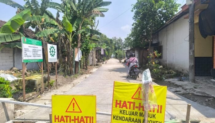 BKKD Bojonegoro 2025 Hadir, Jalan Desa Mojoranu Berubah Total