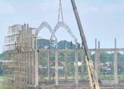 Bangunan Mewah Nyawa Murah, Pekerja Proyek Sport Center Bojonegoro Terancam Bahaya