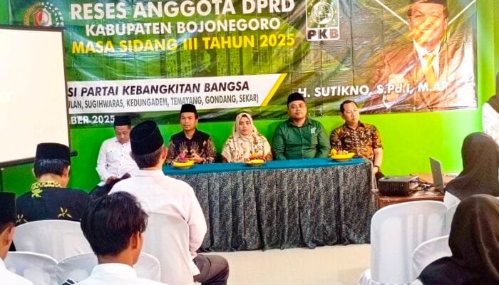 Begini Suasana Reses Sutikno Anggota DPRD Bojonegoro di Desa Megale