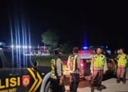 Cegah Tawuran dan Kejahatan Malam, Polsek Kedungadem Bojonegoro Gencar Patroli Perbatasan