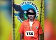 Petani di Nganjuk Ditangkap, Rumahnya Jadi Gudang Pil Dobel L